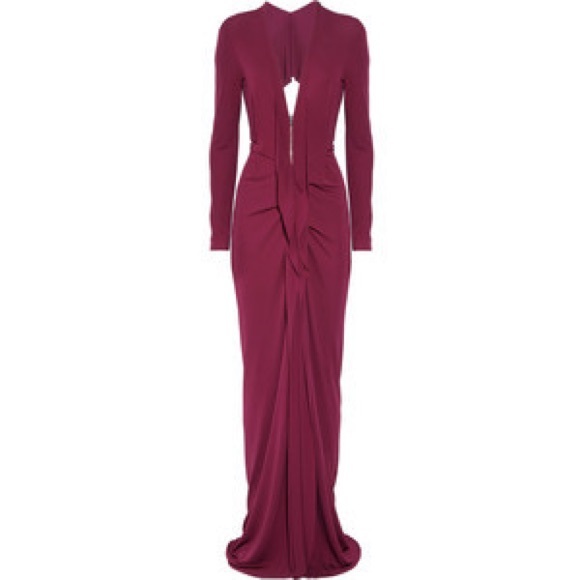 Roland Mouret Dresses & Skirts - Roland Mouret gown dress maroon long 16